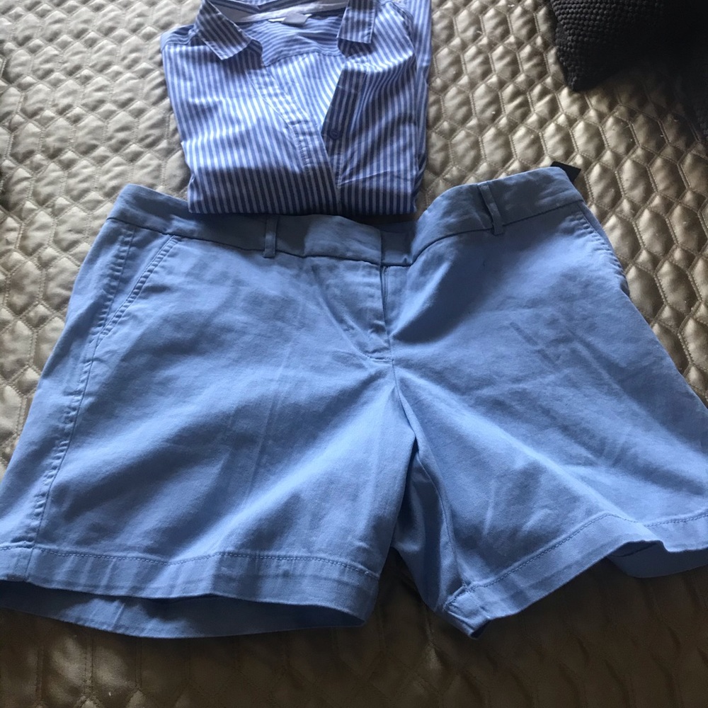 Pale blue shorts brand new